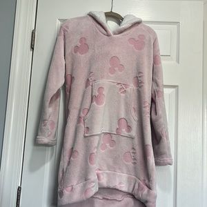 EUC Disney Mickey Minnie Mouse Snuggie robe loungewear Medium